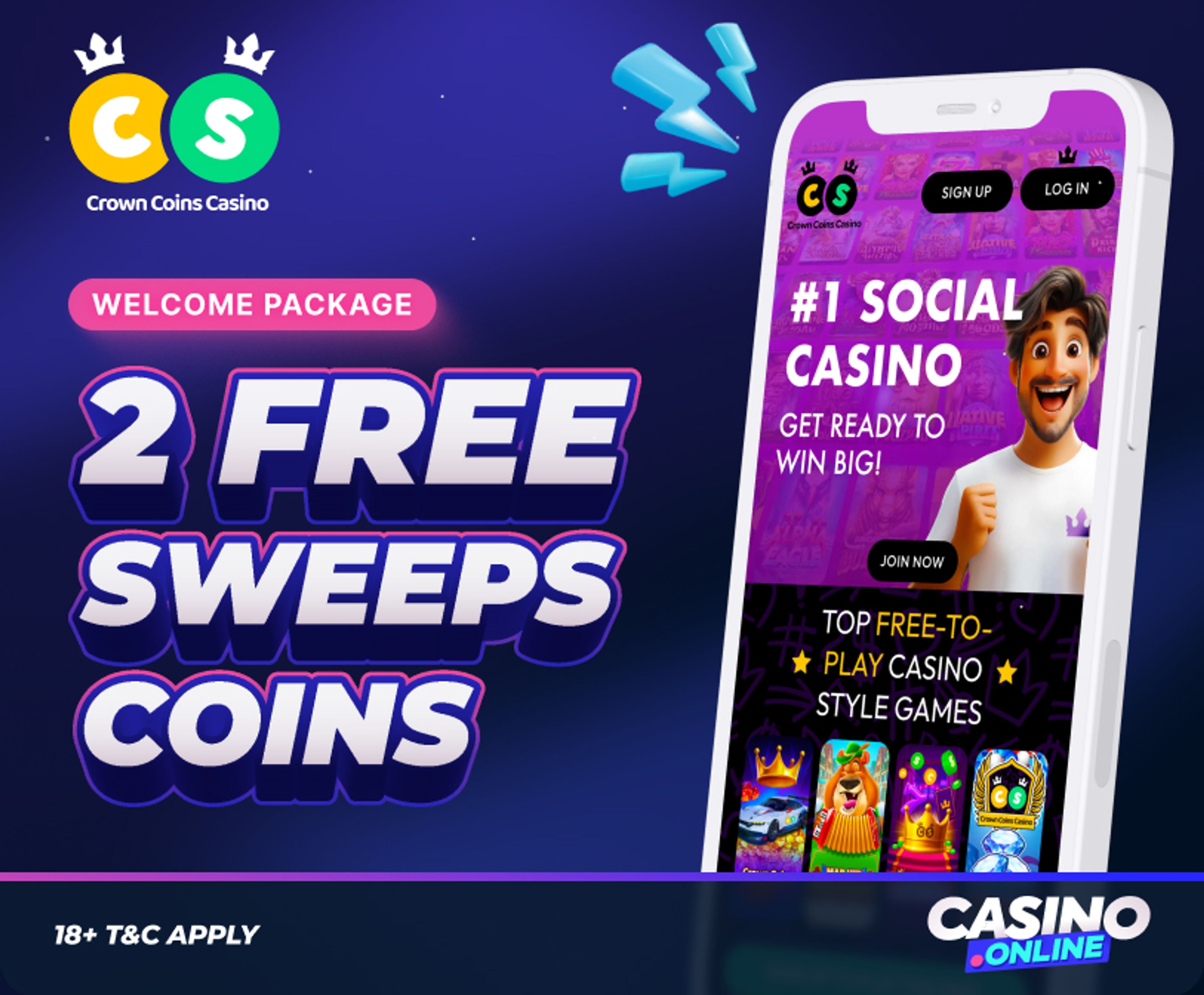 crown coins welcome offer